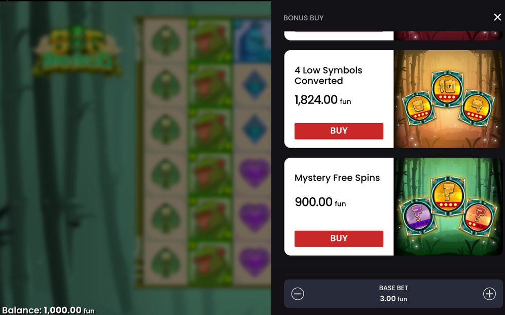 Golden Bamboo-respin med Multiplier och Collector-symboler